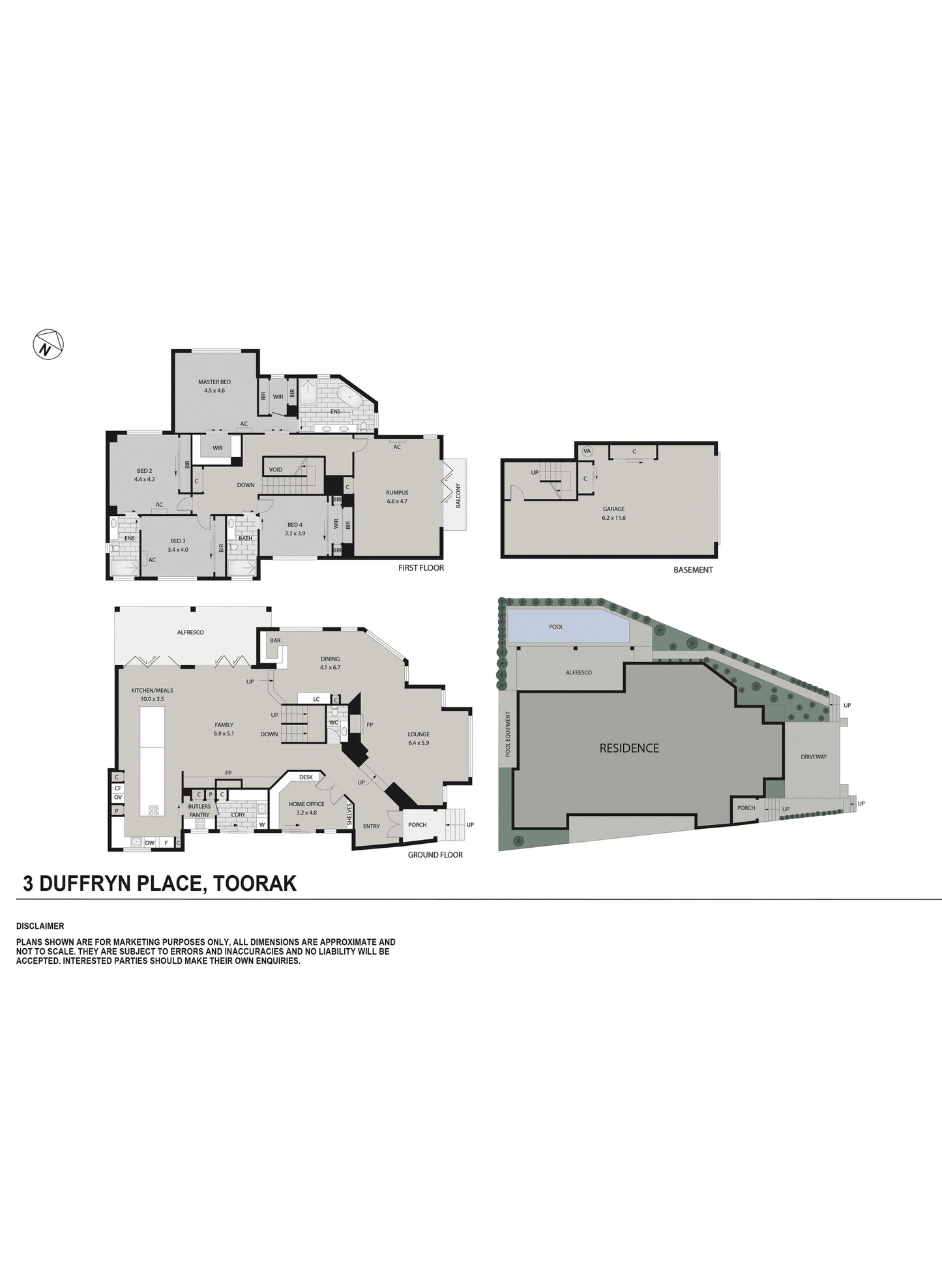 3 Duffryn Place, Toorak
