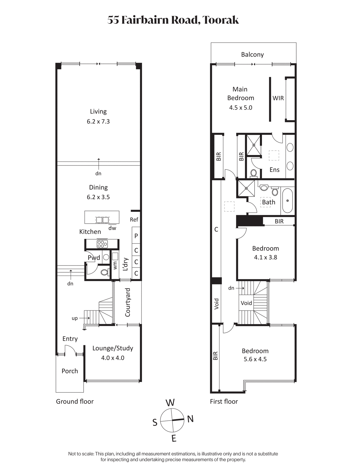 55 Fairbairn Road, Toorak