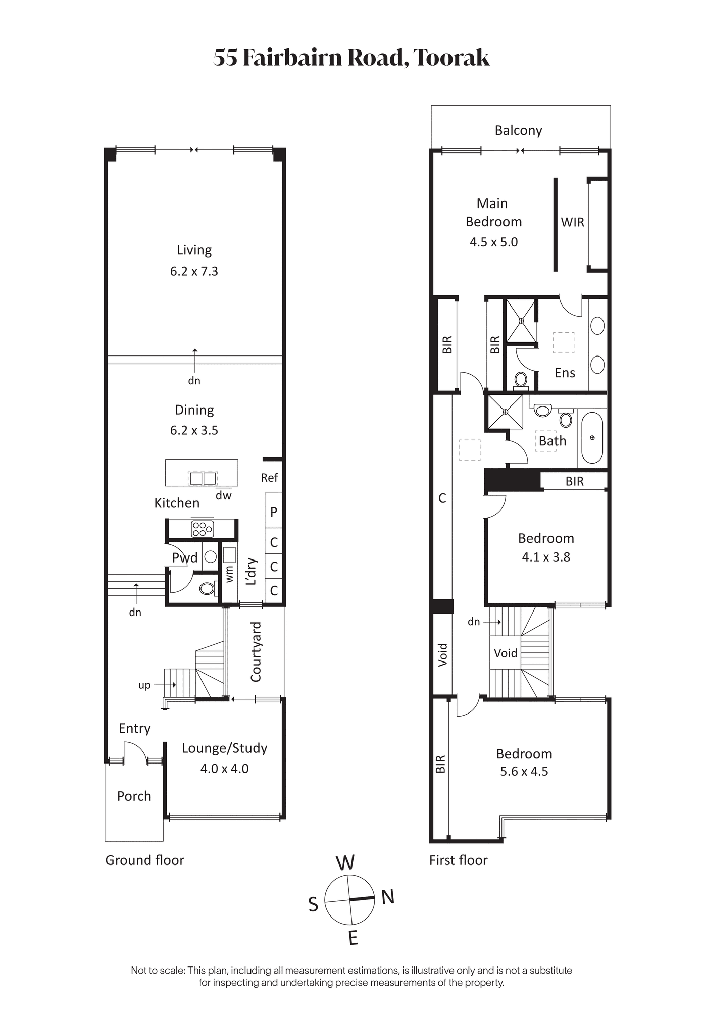 55 Fairbairn Road, Toorak
