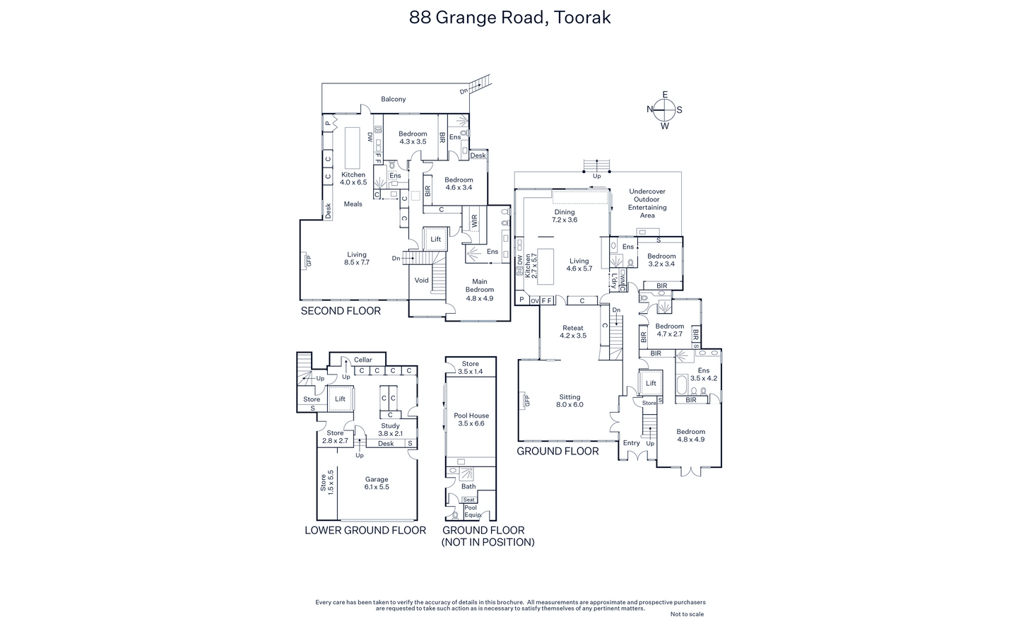 88 Grange Road, Toorak